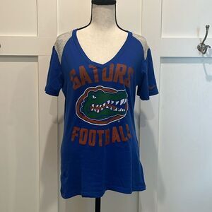 Nike Brand Florida Gators Women's V-neck SS T-shirt